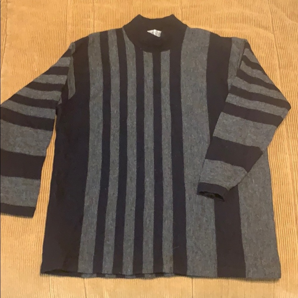 Striped wool sweater